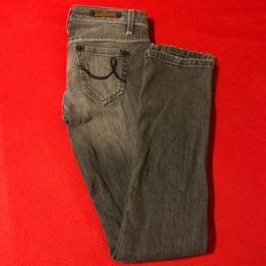 DKNY grey skinny jeans size 26R